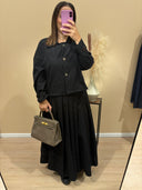 Ensemble Amna jupe et haut noir