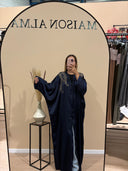 Kimono broderie en or