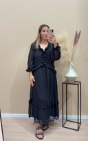 Robe en voilage