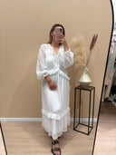 Robe en voilage