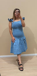 Robe en jeans