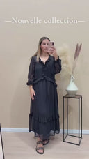 Robe en voilage